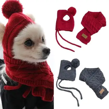 Fashion Winter Warm Knitted Pet Hat Scarf Set Dogs Hats Pets Products Funny Cosplay Pet Dog Cap for Chihuahua Puppy Accessories
Fashion Winter Warm Knitted Pet Hat Scarf Set Dogs Hats Pets Products Funny Cosplay Pet Dog Cap for Chihuahua Puppy Accessories