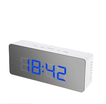 Creative Multifunctional Mirror Alarm Clock Rectangle LED Alarm Clock Battery Plug-in Dual-use Mirror Alarm Clock
Creative Multifunctional Mirror Alarm Clock Rectangle LED Alarm Clock Battery Plug-in Dual-use Mirror Alarm Clock
