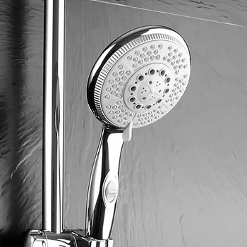 High Pressure Rain Shower Head Water Saving Bath Shower Accessorie Universal For Bathroom Fifth Gear Adjustable Hand-Held Nozzle
High Pressure Rain Shower Head Water Saving Bath Shower Accessorie Universal For Bathroom Fifth Gear Adjustable Hand-Held Nozzle