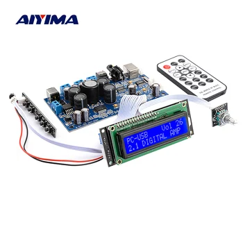 AIYIMA STA350 Digital Power Amplifier Board Audio Amplificador Coaxial Fiber USB Input PCM2704 Decoding Support 2.1 / 2.0 Mode
AIYIMA STA350 Digital Power Amplifier Board Audio Amplificador Coaxial Fiber USB Input PCM2704 Decoding Support 2.1 / 2.0 Mode