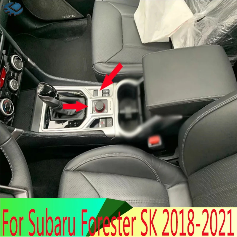For Subaru Forester SK 2018-2021 Decorate Accessories ABS Chrome Matte Gear Shift Panel Center Console Cover Trim
For Subaru Forester SK 2018-2021 Decorate Accessories ABS Chrome Matte Gear Shift Panel Center Console Cover Trim