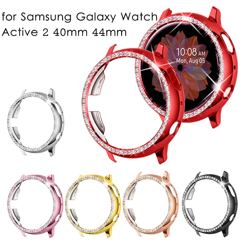 Diamond Protector Cover Case for Samsung Galaxy Watch Active 2 Case 40mm 44mm Women Bumper Shell Cover Case Accessories
Diamond Protector Cover Case for Samsung Galaxy Watch Active 2 Case 40mm 44mm Women Bumper Shell Cover Case Accessories