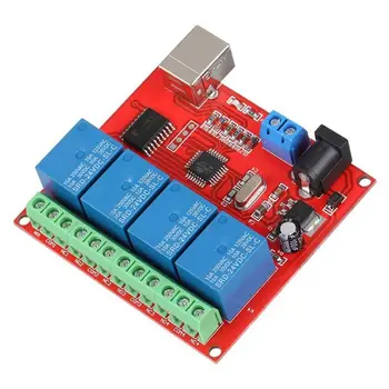 1 2 4 8 Channel USB Relay Control Switch Programmable Computer Control for Smart Home
1 2 4 8 Channel USB Relay Control Switch Programmable Computer Control for Smart Home