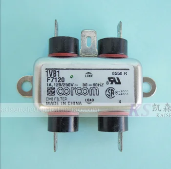 1VB1 B series F7120 6609021-1 Corcom 1A anti-interference IEC single-phase filter
1VB1 B series F7120 6609021-1 Corcom 1A anti-interference IEC single-phase filter