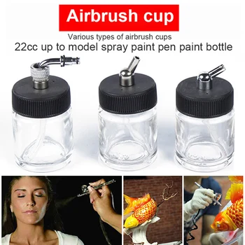 5Pcs/set 22cc Glass Spray Bottle Paint Kettle Single-action Siphon Suction Feed Lid for Airbrush CLH@8
5Pcs/set 22cc Glass Spray Bottle Paint Kettle Single-action Siphon Suction Feed Lid for Airbrush CLH@8