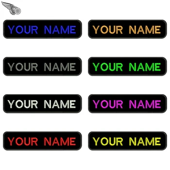 Custom Text Embroidery Name Patch Iron on Hook and Loop Sew on Stripes Badge for Clothing Garment
Custom Text Embroidery Name Patch Iron on Hook and Loop Sew on Stripes Badge for Clothing Garment
