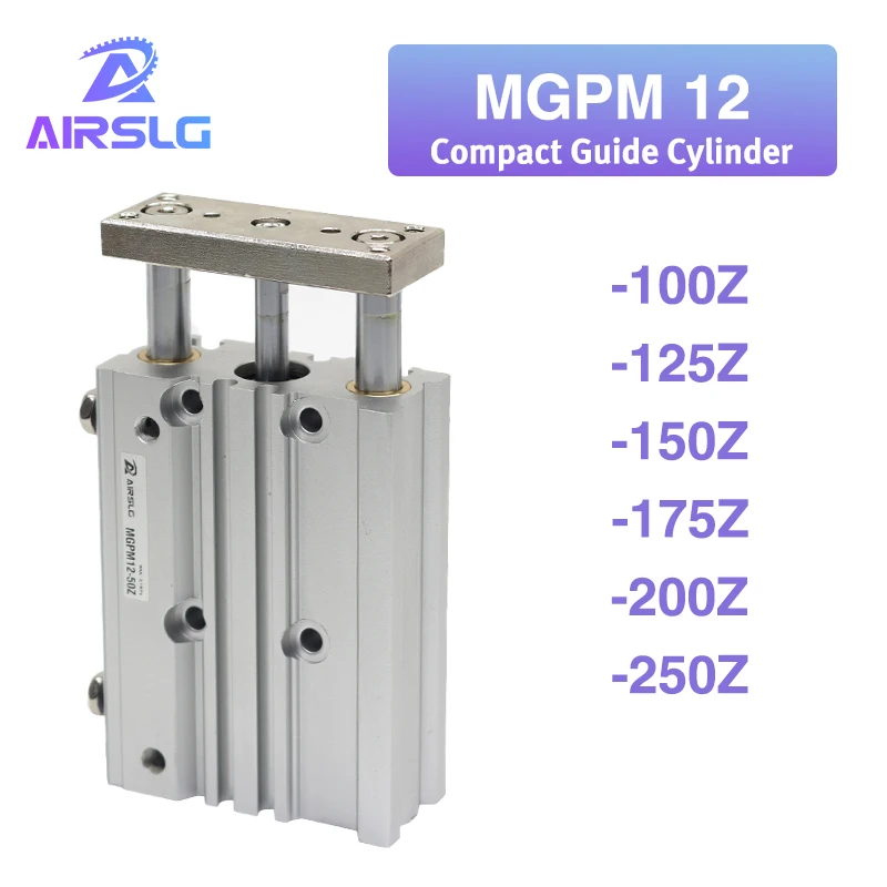Free shipping MGPM MGPM12 -100Z -125Z -150Z -175Z -200Z -250Z Three-axisthin Rod Cylinder Compact guide with Stable pneumatic
Free shipping MGPM MGPM12 -100Z -125Z -150Z -175Z -200Z -250Z Three-axisthin Rod Cylinder Compact guide with Stable pneumatic