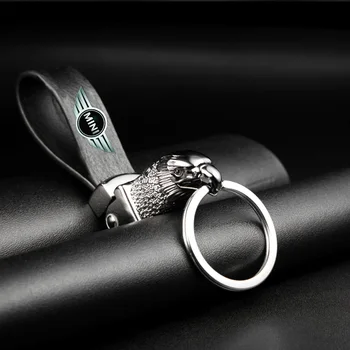 Eagle Head Car Styling Car Key Ring Holder Keychain Man's Strap Car Key Chains For Mini Fashion Car Accessories
Eagle Head Car Styling Car Key Ring Holder Keychain Man's Strap Car Key Chains For Mini Fashion Car Accessories