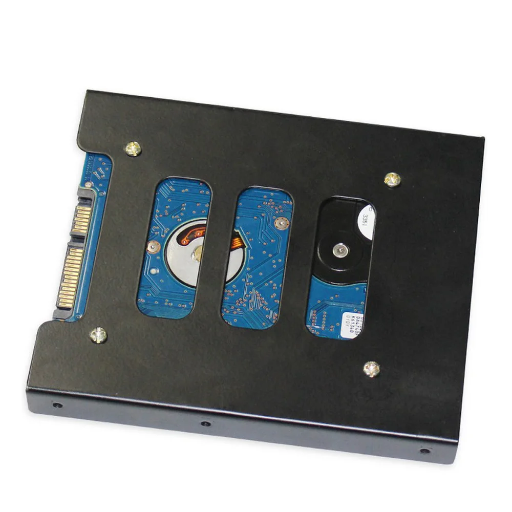 Metal 2.5inch To 3.5inch Hard Drive Bracket SSD Solid State Disk Tray For SATA
Metal 2.5inch To 3.5inch Hard Drive Bracket SSD Solid State Disk Tray For SATA