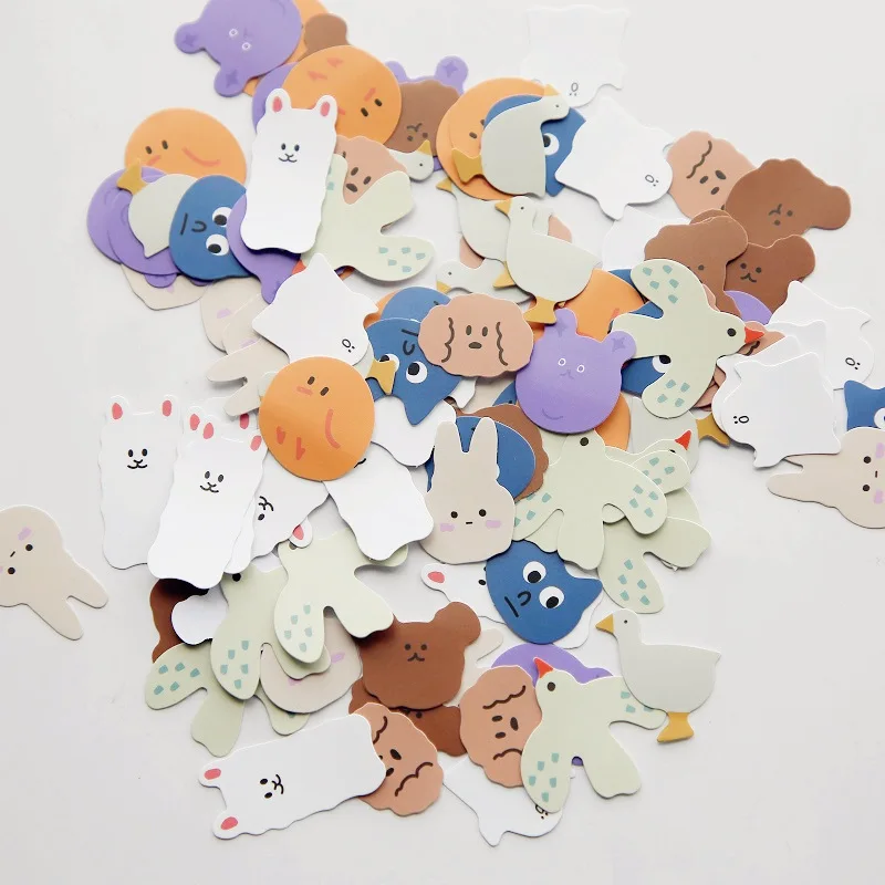 100pcs/lot Kawaii Animal Mini Coated Paper Stickers Deco Bag Minimalist Toys Write Down Points Luggage Artsy Style Memo
100pcs/lot Kawaii Animal Mini Coated Paper Stickers Deco Bag Minimalist Toys Write Down Points Luggage Artsy Style Memo
