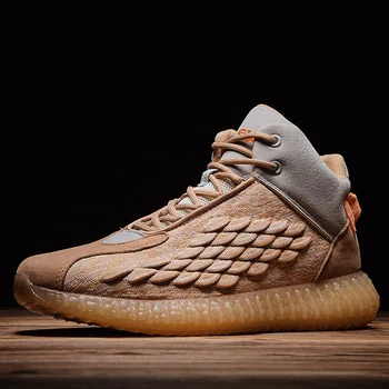 2020 Autumn & Winter MEN'S SHOES Mid-top Fly Woven Coconut Shoes Korean-style Versatile Running Shoes Men Sports Footwear 0329
2020 Autumn & Winter MEN'S SHOES Mid-top Fly Woven Coconut Shoes Korean-style Versatile Running Shoes Men Sports Footwear 0329