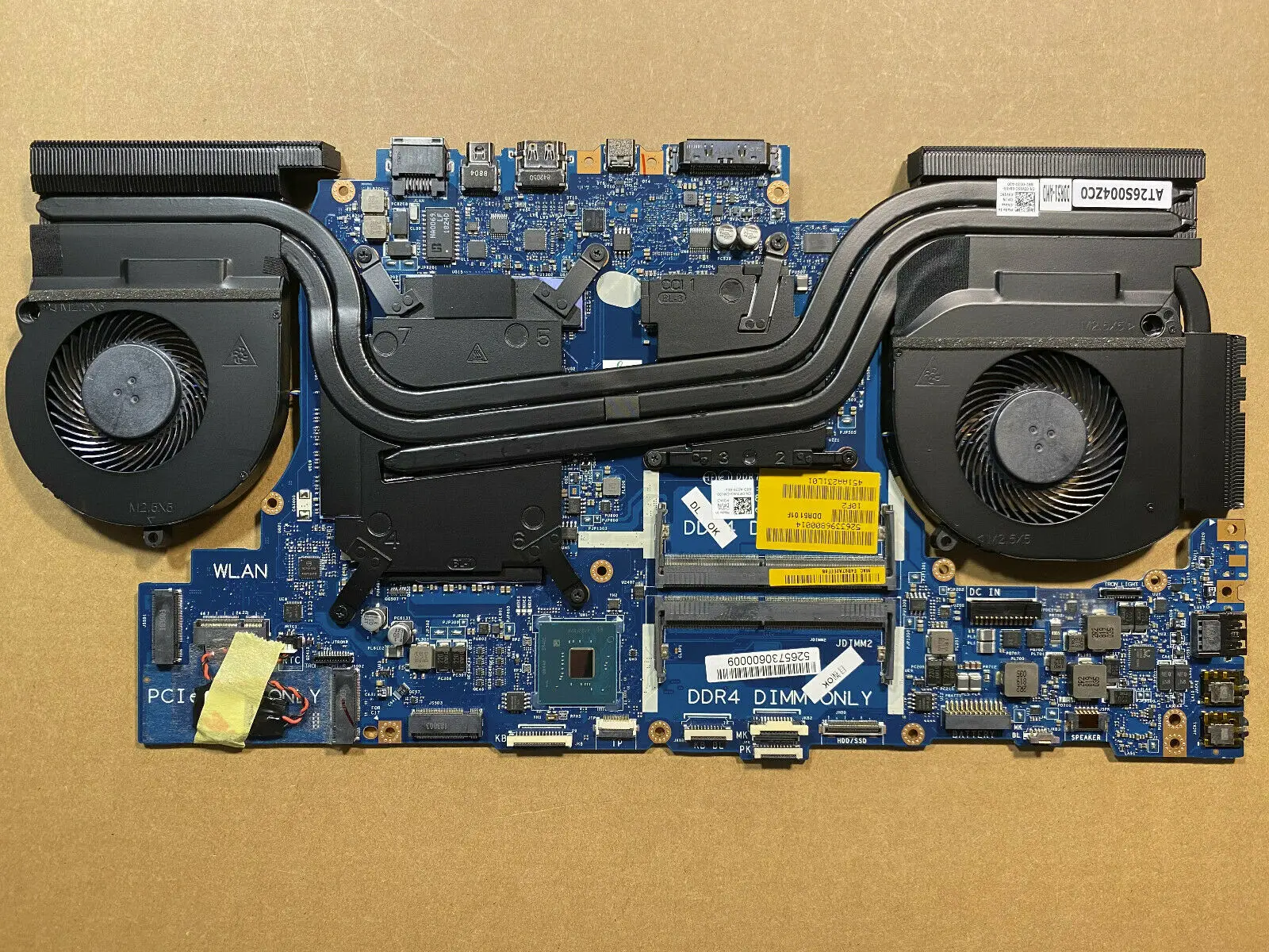 Новинка Детская игровая материнская плата для ноутбука Dell Alienware 15 R4 100%