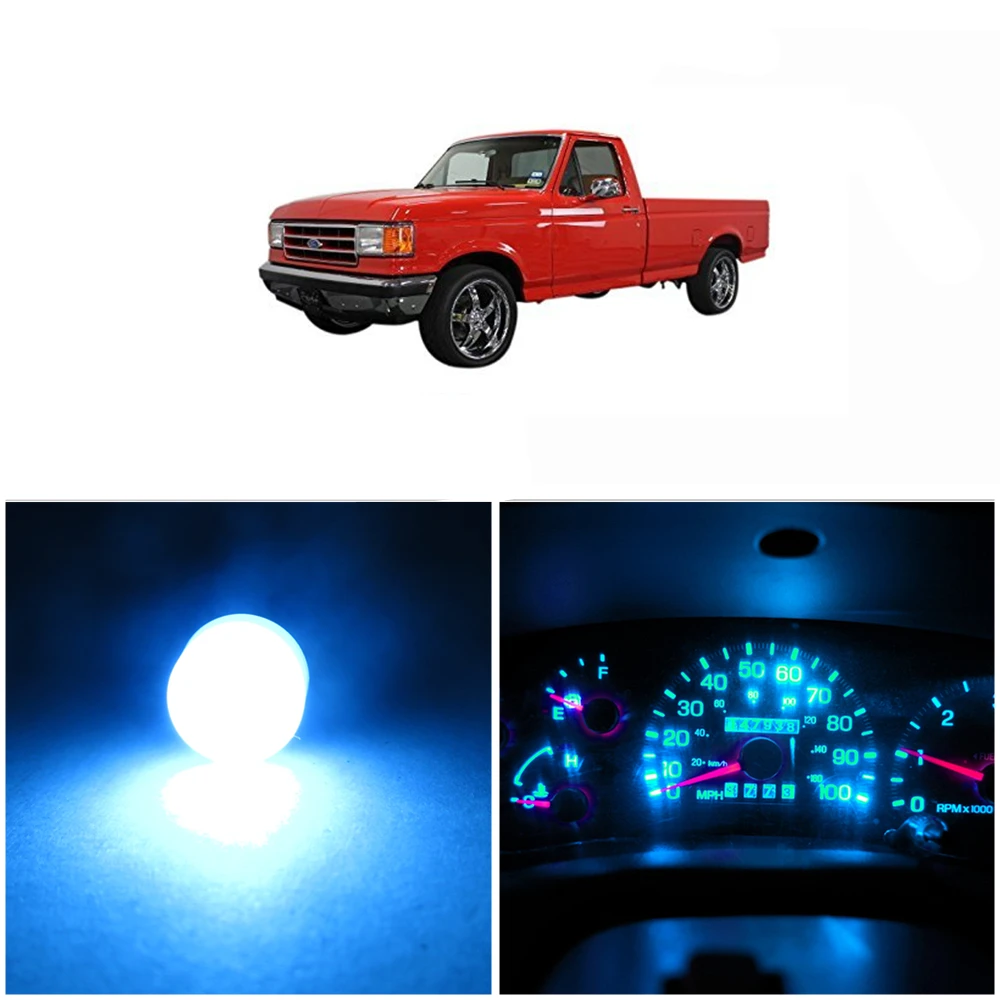 WLJH 12V Bright Instrument Panel Cluster Gauge Dash Led Lights Bulb Kit Package Replacement for Ford F150 F250 F350 1982 - 1998
WLJH 12V Bright Instrument Panel Cluster Gauge Dash Led Lights Bulb Kit Package Replacement for Ford F150 F250 F350 1982 - 1998
