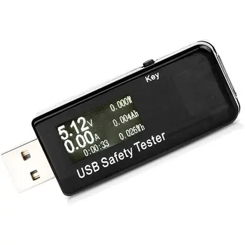 J7-T USB Tester Current and Voltage Detector Mobile Power Battery Capacity Test Table Digital Voltmeter Ammeter Detector
J7-T USB Tester Current and Voltage Detector Mobile Power Battery Capacity Test Table Digital Voltmeter Ammeter Detector