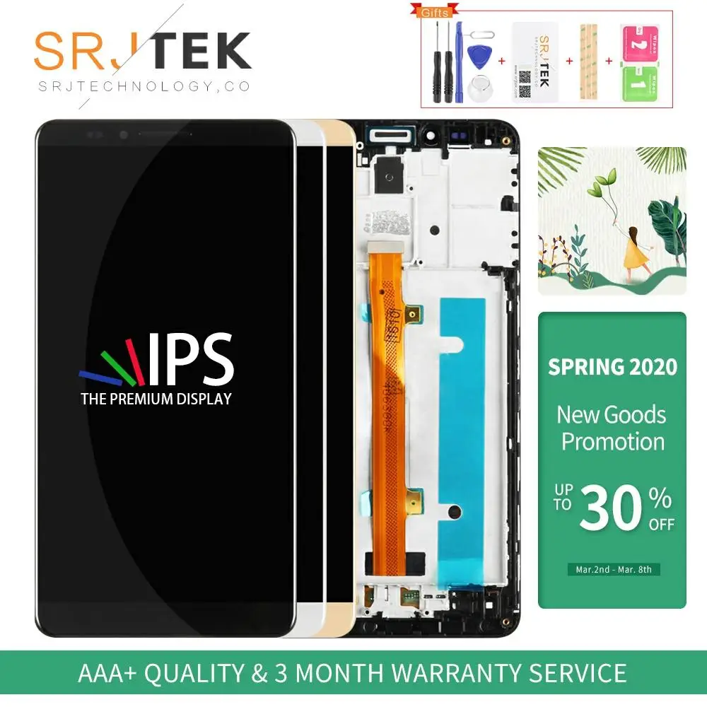 Srjtek For Huawei Mate 7 LCD Touch Screen Assembly Replacement Parts For Ascend MATE 7 Display Phone For Huawei Mate 7 Display
Srjtek For Huawei Mate 7 LCD Touch Screen Assembly Replacement Parts For Ascend MATE 7 Display Phone For Huawei Mate 7 Display