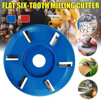 Six Teeth Power Wood Carving Cutter Disc Milling Attachment 90mm Diameter 16mm Bore Arc/Flat for Angle Grinder Polishing Tools 
Six Teeth Power Wood Carving Cutter Disc Milling Attachment 90mm Diameter 16mm Bore Arc/Flat for Angle Grinder Polishing Tools