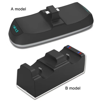 Handle Controller USB Charger Dual Charging Dock Stand Station Cradle Holder for PS5 Gaming Console Gamepad Accessories
Handle Controller USB Charger Dual Charging Dock Stand Station Cradle Holder for PS5 Gaming Console Gamepad Accessories