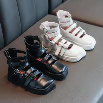 Children's Leather Shoes Soft Kids Square Mouth Roman Pu Shoes for Girl Toddler Princess Soft bottom Shoes
Children's Leather Shoes Soft Kids Square Mouth Roman Pu Shoes for Girl Toddler Princess Soft bottom Shoes