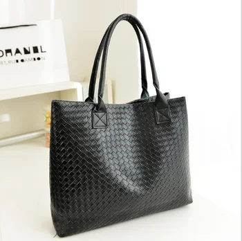2020 Fashion Large Capacity Black Tote Bag Trendy Braided Shoulder Handbag Casual Simple Style Pack for Women Girls Shopping
2020 Fashion Large Capacity Black Tote Bag Trendy Braided Shoulder Handbag Casual Simple Style Pack for Women Girls Shopping
