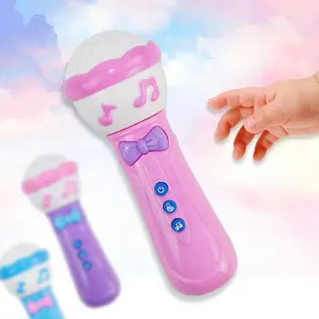 Children Electric Microphone LED Flashing Light Musical Toy Children Kids Educational Learnning Toys Gift
Children Electric Microphone LED Flashing Light Musical Toy Children Kids Educational Learnning Toys Gift