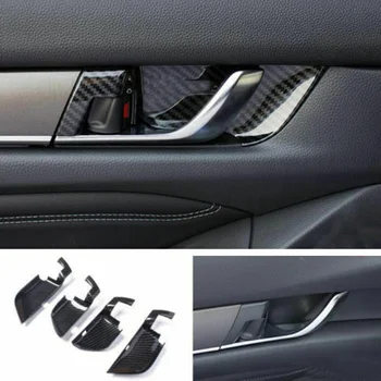 Carbon Fiber Style Door Handle Cover Trim Decal Decor Accessories 4pcs 
Carbon Fiber Style Door Handle Cover Trim Decal Decor Accessories 4pcs