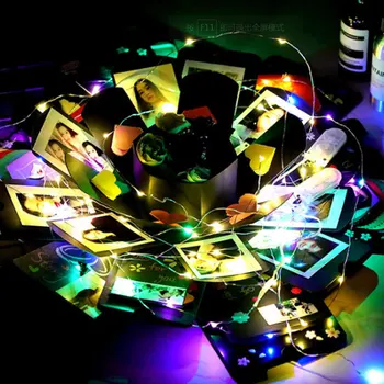 New Surprise Explosion Box DIY Handmade Scrapbook Photo Album Wedding Gift Box for Valentine Christmas Gift Boxes
New Surprise Explosion Box DIY Handmade Scrapbook Photo Album Wedding Gift Box for Valentine Christmas Gift Boxes