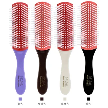 Stylists specialize in the use of a nine-row comb massage comb anti-static air cushion straight hair comb detachable hair tools
Stylists specialize in the use of a nine-row comb massage comb anti-static air cushion straight hair comb detachable hair tools