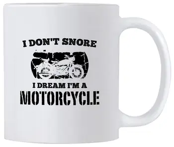 Motorcycle Gifts for Dads. 11 oz Mug. I Don't Snore I Dream I'm A Motorcycle Cup. Gag Gift Idea for Dad Who Has Everything
Motorcycle Gifts for Dads. 11 oz Mug. I Don't Snore I Dream I'm A Motorcycle Cup. Gag Gift Idea for Dad Who Has Everything