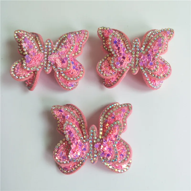 6*4.5cm 8pcs Glitter Butterfly sequin Padded Appliques for DIY Accessories Craft Handmade Decoration
6*4.5cm 8pcs Glitter Butterfly sequin Padded Appliques for DIY Accessories Craft Handmade Decoration