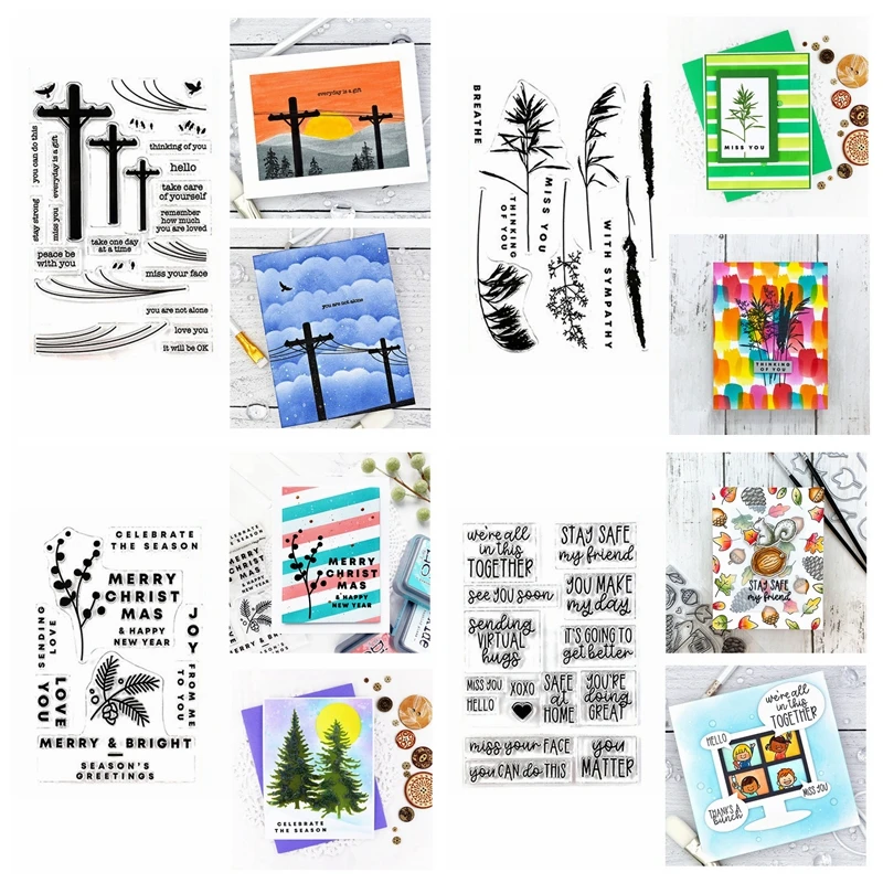 4*6 inch Clear Transparent Stamps Electric Tower Bamboo Flower Ink Painting Pattern Miss You Christmas Wishes Letter Words #9
4*6 inch Clear Transparent Stamps Electric Tower Bamboo Flower Ink Painting Pattern Miss You Christmas Wishes Letter Words #9