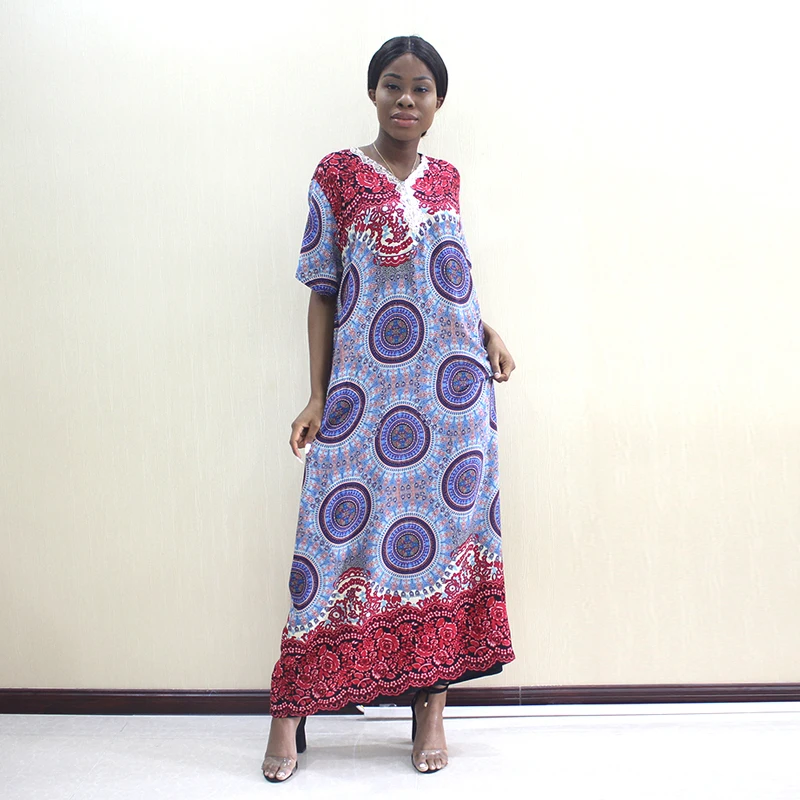 2019 New Design African Fashion Dress Embroidery Loose Elegant Traditional Print Maxi Dress for Women
2019 New Design African Fashion Dress Embroidery Loose Elegant Traditional Print Maxi Dress for Women