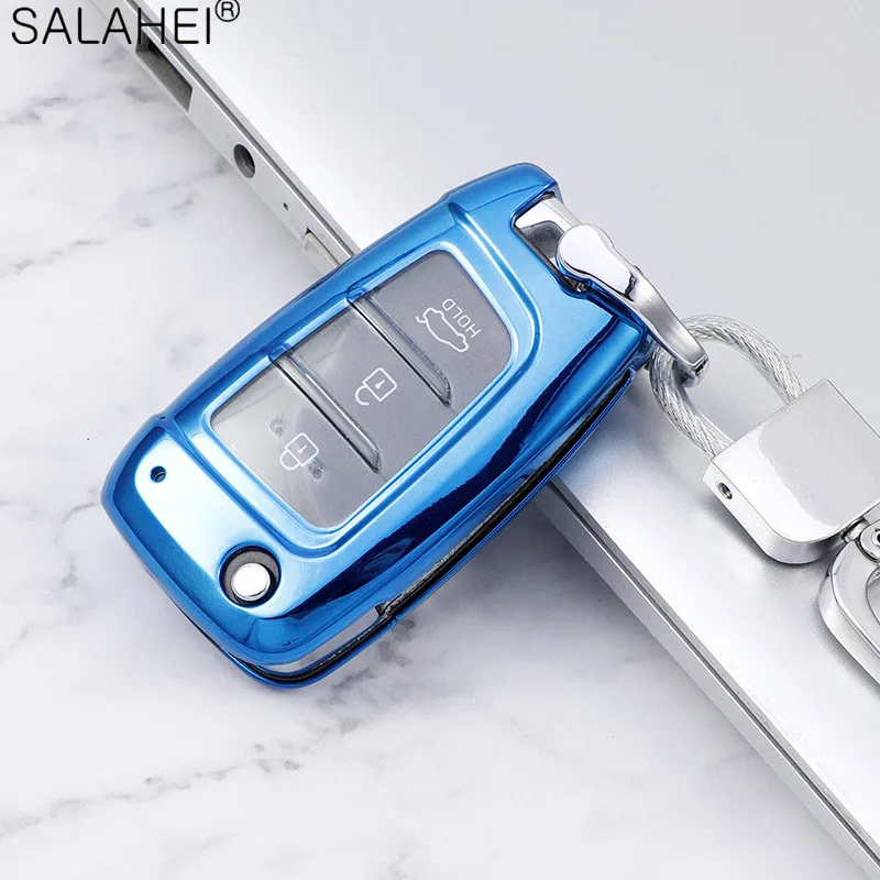 TPU Car Key Case Full Cover for Hyundai Elantra Solaris 2017 Santa Fe Tucson Verna i35 i40 Genesis F Folding Key Shell Keychain
TPU Car Key Case Full Cover for Hyundai Elantra Solaris 2017 Santa Fe Tucson Verna i35 i40 Genesis F Folding Key Shell Keychain