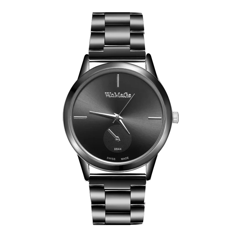 2019 Foreign Trade New Style Men Steel Watch Trend Versatile Business Men's Table Quartz Watch a Generation of Fat
2019 Foreign Trade New Style Men Steel Watch Trend Versatile Business Men's Table Quartz Watch a Generation of Fat