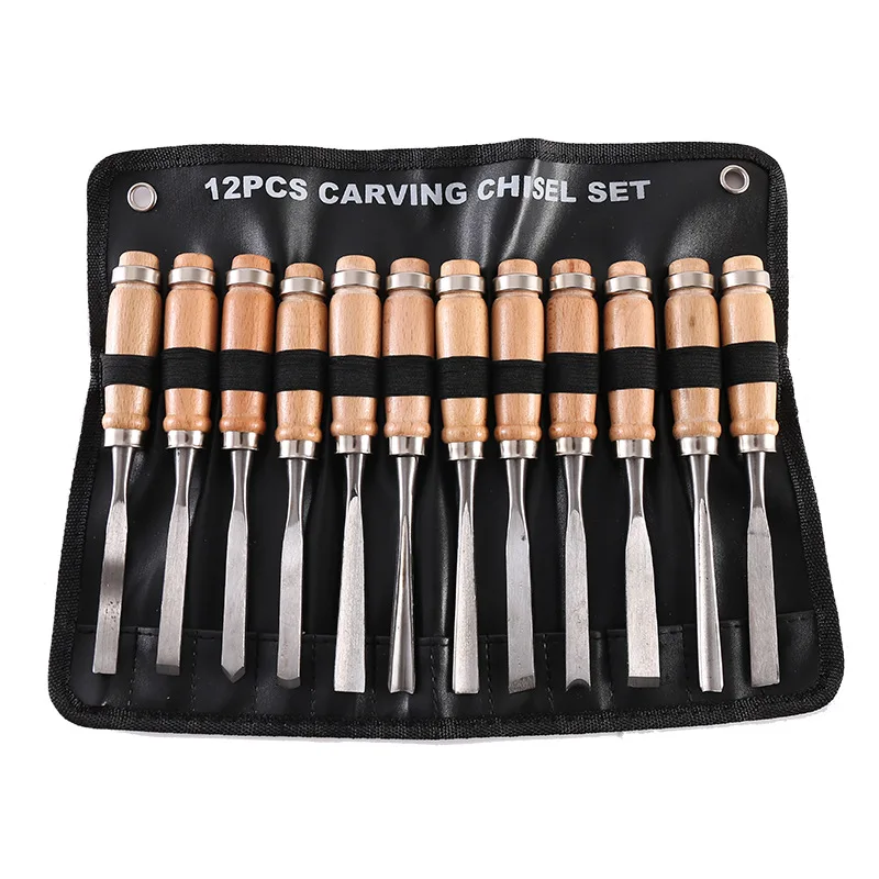 12pcs/set Hand Wood Carving Set Wood Working Tools Chisel Kit Carvers chisel Woodworking Hand Tool
12pcs/set Hand Wood Carving Set Wood Working Tools Chisel Kit Carvers chisel Woodworking Hand Tool