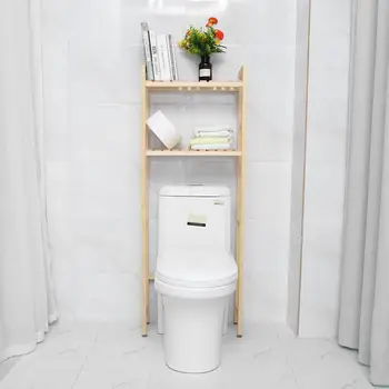 2-Tier Bathroom Wooden Toilet Storage Shelf Rack Large Capacity Paper Towel Basin Cosmetic Organizer Compact Holder 
2-Tier Bathroom Wooden Toilet Storage Shelf Rack Large Capacity Paper Towel Basin Cosmetic Organizer Compact Holder