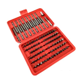 98pcs Multi-functional Batch Head Electric Screwdriver Rod Sleeve Set Cross Word Plum Hex Phillips Star Bit Torx Kit
98pcs Multi-functional Batch Head Electric Screwdriver Rod Sleeve Set Cross Word Plum Hex Phillips Star Bit Torx Kit