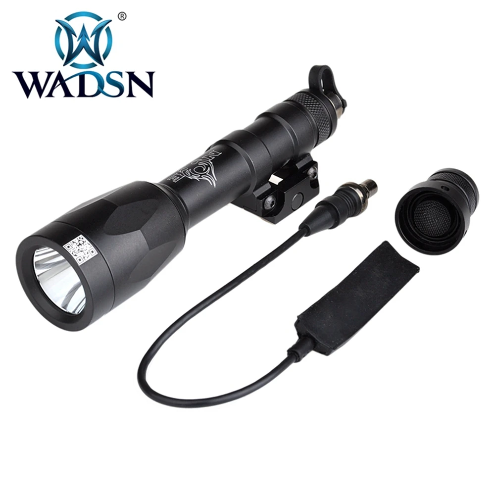 WADSN Softair Flashlight M600P SCOUTLIGHT LED 850 Lumens Fit 20mm Picatiny Rails Tactical Torches WNE04027 Hunting Weapon Lights
WADSN Softair Flashlight M600P SCOUTLIGHT LED 850 Lumens Fit 20mm Picatiny Rails Tactical Torches WNE04027 Hunting Weapon Lights