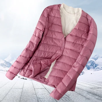 2019 Winter New Ultra Light Duck Down Jacket Women Fashion Light Thin White Duck Down Short Tops Plus Size Warm Coat
2019 Winter New Ultra Light Duck Down Jacket Women Fashion Light Thin White Duck Down Short Tops Plus Size Warm Coat