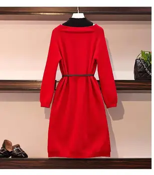 FJ902B-Women's dress autumn and winter 2019 western style waist closing Dress Age reducing splicing long skirt
FJ902B-Women's dress autumn and winter 2019 western style waist closing Dress Age reducing splicing long skirt