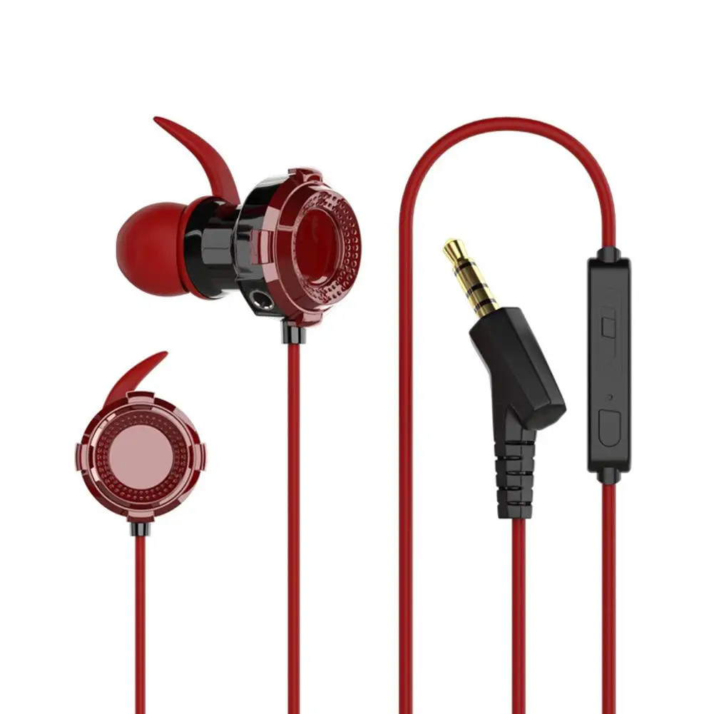 3.5mm Wired Gaming Earphones Noise Cancelling Gamer Stereo In-ear Earbuds with Microphone For PC Laptop Tablet Smartphone
3.5mm Wired Gaming Earphones Noise Cancelling Gamer Stereo In-ear Earbuds with Microphone For PC Laptop Tablet Smartphone