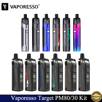 Vaporesso Target PM80 Kit with 4ml POD 2000mAh Vape VS Target PM30 Pod Kit 3.5ml Pod&1200 Battery Fit GTX Mesh Coil vs Aegis Pod
Vaporesso Target PM80 Kit with 4ml POD 2000mAh Vape VS Target PM30 Pod Kit 3.5ml Pod&1200 Battery Fit GTX Mesh Coil vs Aegis Pod