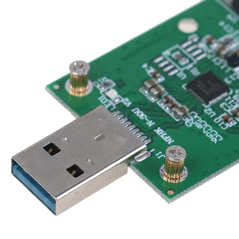 USB 3.0 to PCIE mSATA External SSD PCBA Conveter Adapter Card mSATA SSD to USB 3.0 Adapter MSATA TO USB 3.0 Computer Accessories
USB 3.0 to PCIE mSATA External SSD PCBA Conveter Adapter Card mSATA SSD to USB 3.0 Adapter MSATA TO USB 3.0 Computer Accessories
