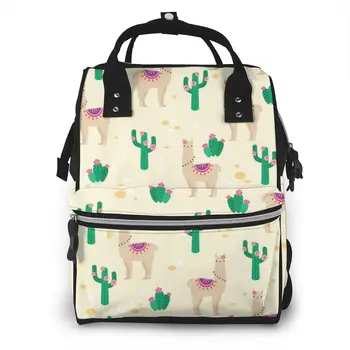 Mummy Bag Desert Alpaca Flower Nappy Backpack Large Capacity Stroller Bag Mom Baby Multi-function Waterproof Outdoor Diaper Bags
Mummy Bag Desert Alpaca Flower Nappy Backpack Large Capacity Stroller Bag Mom Baby Multi-function Waterproof Outdoor Diaper Bags