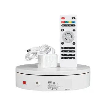 HQ R02 Remote Control Electric Rotating Turntable Display Stand Lazy Susan Base Automatic Rotary Revolving Exhibition Platform
HQ R02 Remote Control Electric Rotating Turntable Display Stand Lazy Susan Base Automatic Rotary Revolving Exhibition Platform