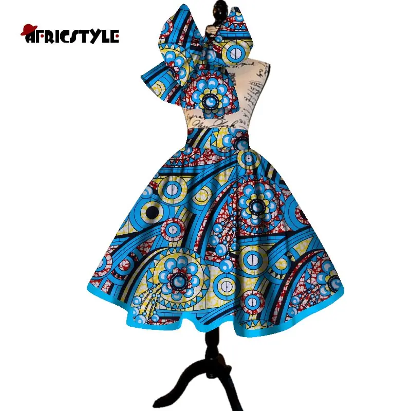 2019 New, Stylish African Style, Irregular Bow Dress, Plus-Size, Multi-Color African Dashiki Dress Model WY5377
2019 New, Stylish African Style, Irregular Bow Dress, Plus-Size, Multi-Color African Dashiki Dress Model WY5377