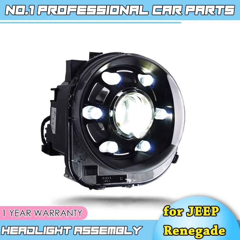 Car Styling Headlight Assembly for JEEP Renegade headlight 2015 2016 2017 LED headlight H7 Xenon Lens with DRL
Car Styling Headlight Assembly for JEEP Renegade headlight 2015 2016 2017 LED headlight H7 Xenon Lens with DRL