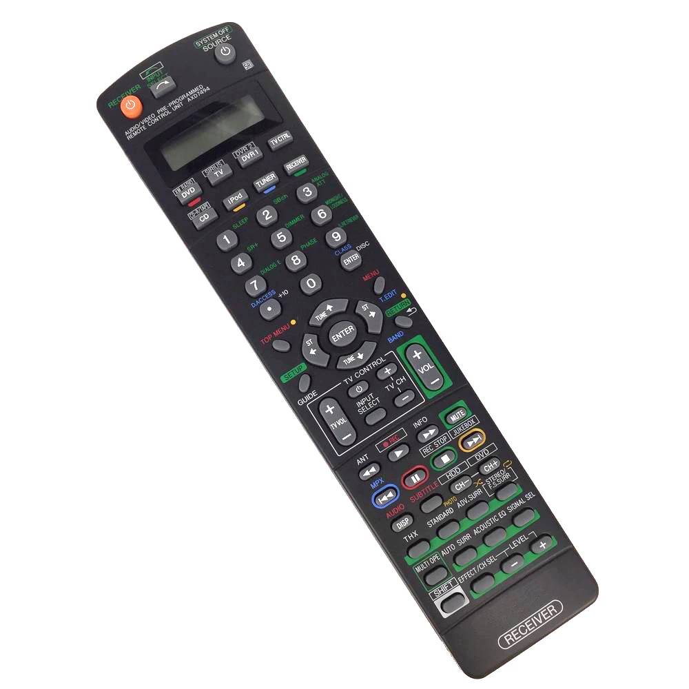 New Original Remote AXD7494 For Pioneer Audio/Video Pre-programmed Remote Control VSX1017TXVK
New Original Remote AXD7494 For Pioneer Audio/Video Pre-programmed Remote Control VSX1017TXVK