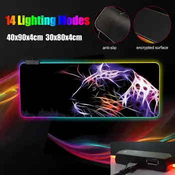 RGB Gaming Mouse Pad Large Mouse Pad Gamer LED Computer Mousepad Rubber Mouse Mat RGB Backlight Carpet For Keyboard Desk
RGB Gaming Mouse Pad Large Mouse Pad Gamer LED Computer Mousepad Rubber Mouse Mat RGB Backlight Carpet For Keyboard Desk