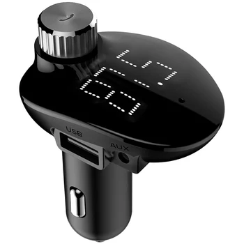 Wireless Bluetooth 5.0 AUX Car Mp3 Player Double USB Charger Bluetooth Hands-free FM Transmitter Modulator LCD Screen New
Wireless Bluetooth 5.0 AUX Car Mp3 Player Double USB Charger Bluetooth Hands-free FM Transmitter Modulator LCD Screen New