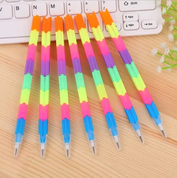 10Pcs Creative rainbow multi-functional block pencil without sharpening pencil deformation 8 color
10Pcs Creative rainbow multi-functional block pencil without sharpening pencil deformation 8 color